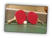 Werbung Seniorenangebot - Tischtennis