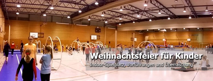 spielerische Weihnachtsfeier